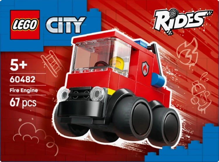 LEGO Klocki City 60482 Pojazdy - Wóz strażacki