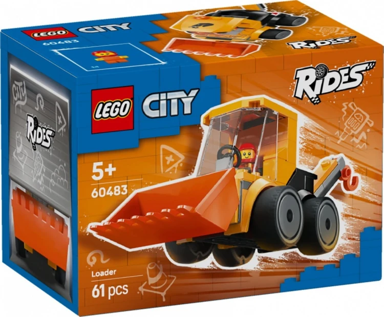 LEGO Klocki City 60483 Pojazdy - Ładowarka kołowa