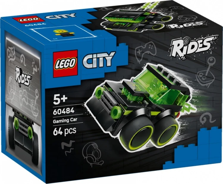 LEGO Klocki City 60484 Pojazdy - Gamingowa wyścigówka