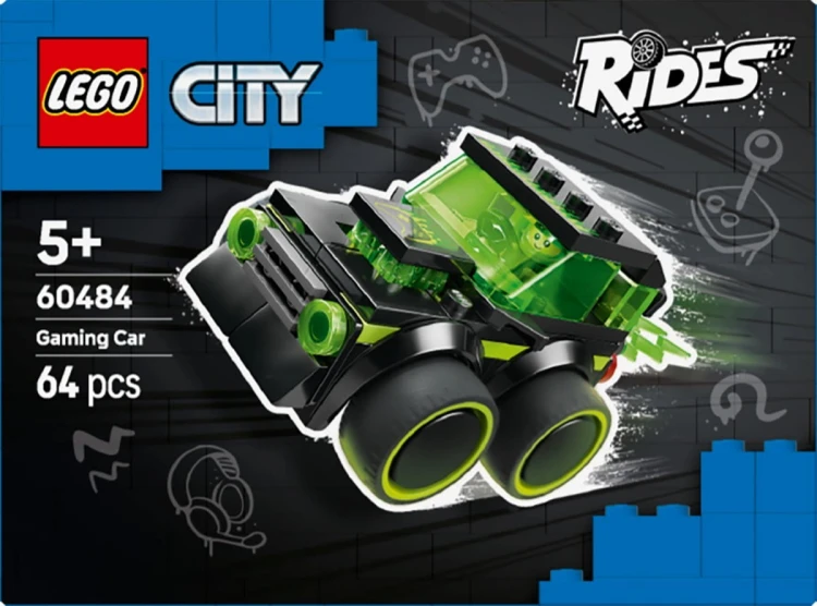 LEGO Klocki City 60484 Pojazdy - Gamingowa wyścigówka