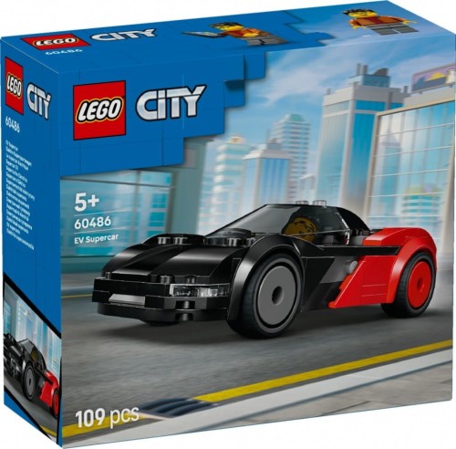 LEGO Klocki City 60486 Supersamochód elektryczny