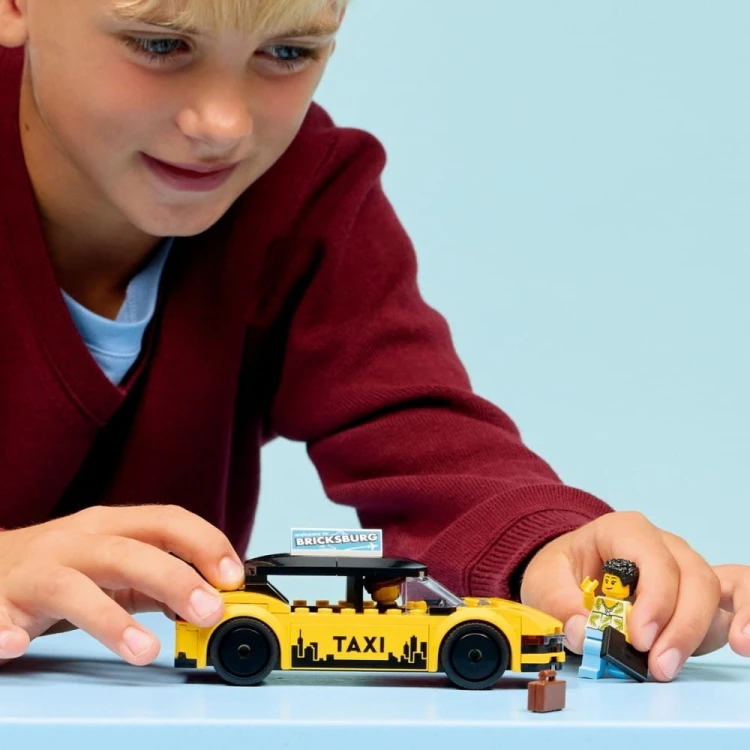 LEGO Klocki City 60487 Żółta taksówka