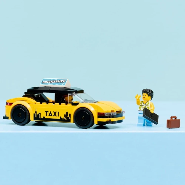 LEGO Klocki City 60487 Żółta taksówka