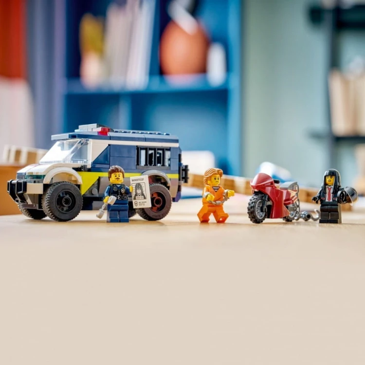 LEGO Klocki City 60479 Furgonetka policyjnego konwoju więziennego