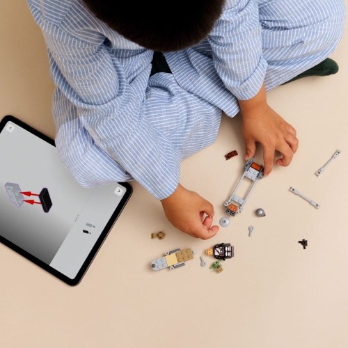 LEGO Klocki Star Wars 75436 Śmigacz Mandalorianina i Grogu