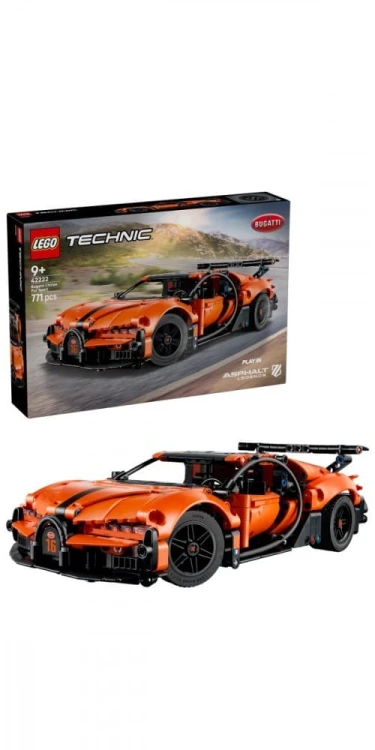 LEGO Klocki Technic 42222 Hipersamochód Bugatti Chiron Pur Sport