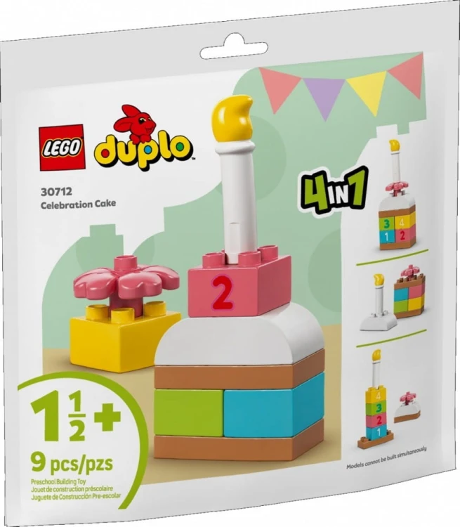 LEGO Klocki DUPLO 30712 Tort
