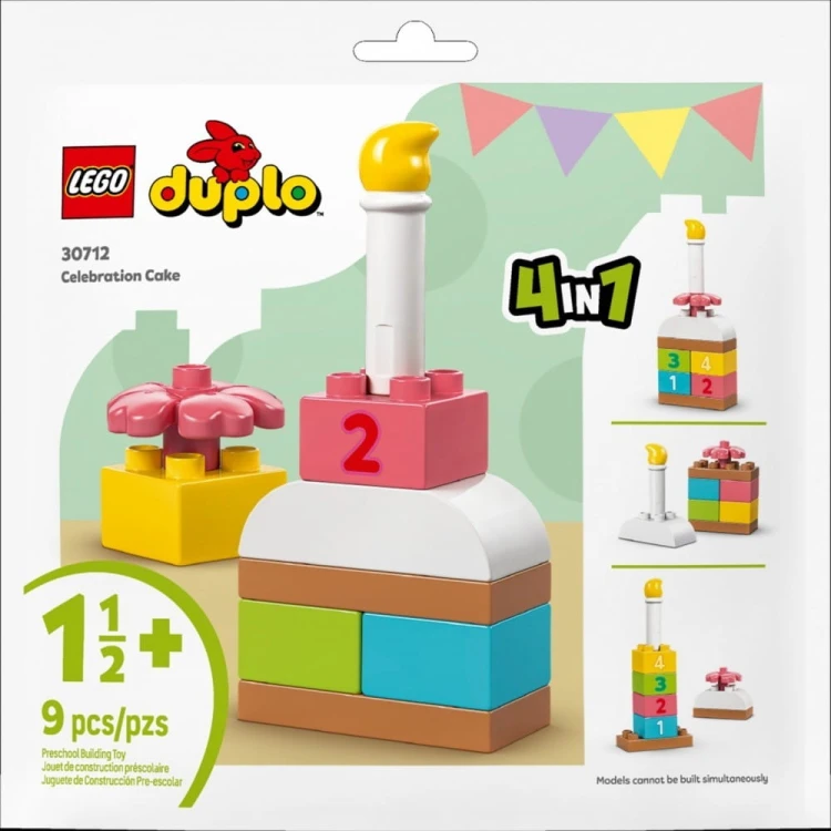 LEGO Klocki DUPLO 30712 Tort