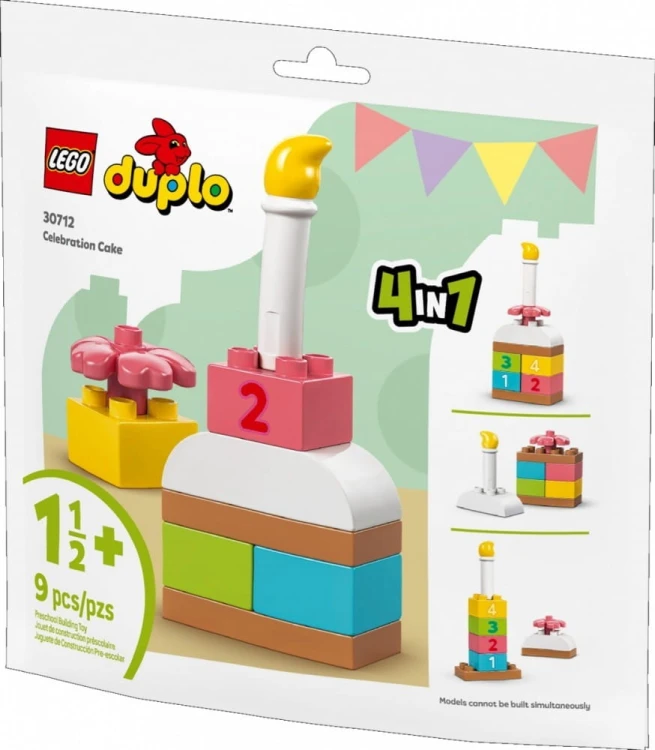 LEGO Klocki DUPLO 30712 Tort