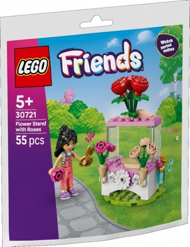 LEGO Klocki Friends 30721 Kwiatowe stoisko z różami