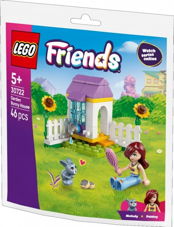 LEGO Klocki Friends 30722 Domek króliczka w ogrodzie