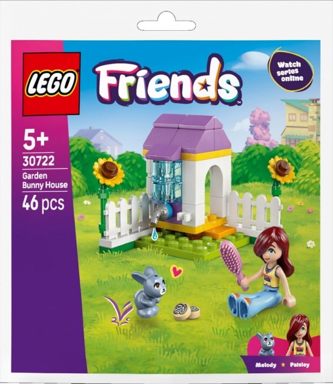 LEGO Klocki Friends 30722 Domek króliczka w ogrodzie