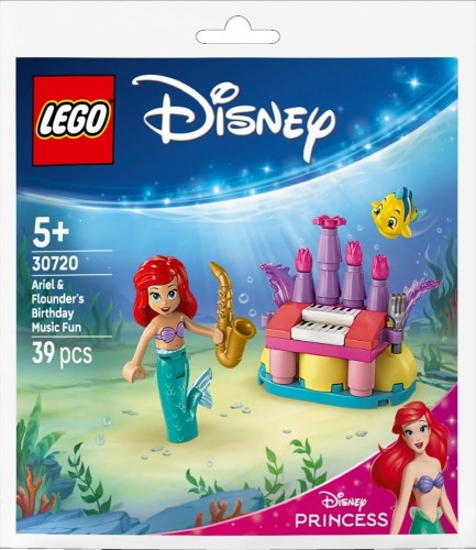 LEGO Klocki Disney 30720 Urodzinowa potańcówka Arielki i Florka