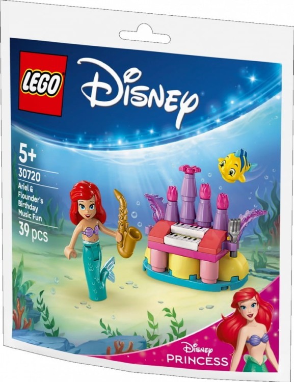 LEGO Klocki Disney 30720 Urodzinowa potańcówka Arielki i Florka