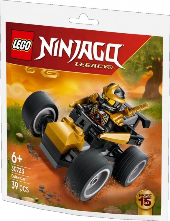 LEGO Klocki Ninjago 30723 Samochód ninja Cole`a