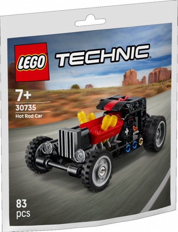 LEGO Klocki Technic 30735 Hot rod