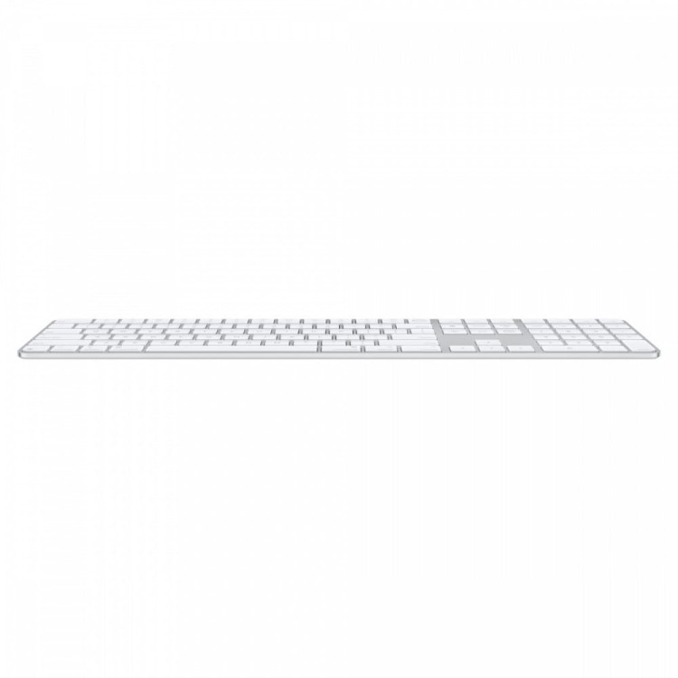 Apple Klawiatura Magic Keyboard z Touch ID i polem numerycznym dla modeli Maca z czipem Apple - angielski (międzynarodowy) - białe klawisze