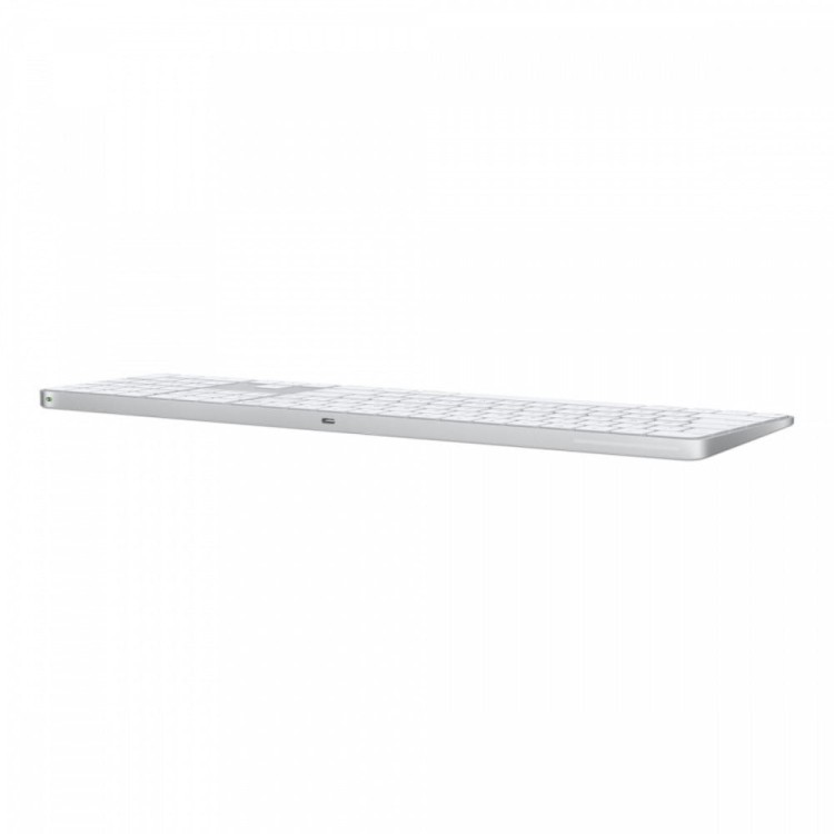 Apple Klawiatura Magic Keyboard z Touch ID i polem numerycznym dla modeli Maca z czipem Apple - angielski (międzynarodowy) - białe klawisze
