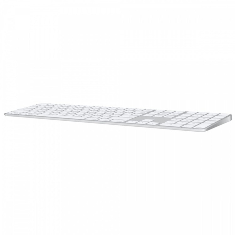 Apple Klawiatura Magic Keyboard z Touch ID i polem numerycznym dla modeli Maca z czipem Apple - angielski (międzynarodowy) - białe klawisze