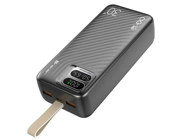 Tracer Powerbank BLAZE 30000mAh 65W Czarny