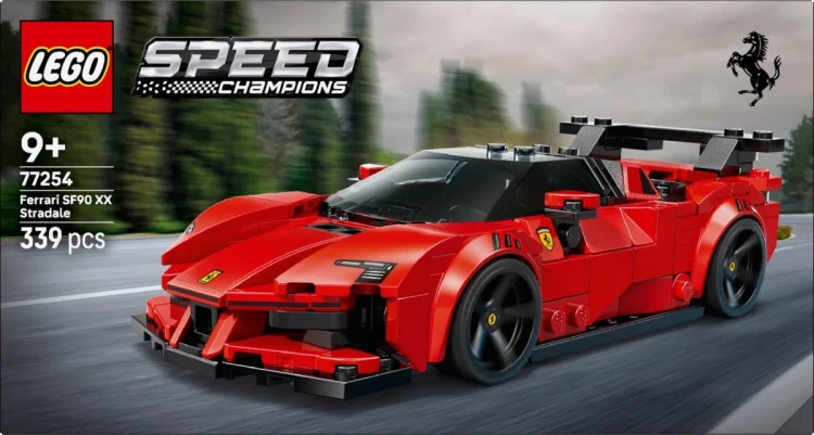 LEGO Klocki Speed Champions 77254 Samochód sportowy Ferrari SF90 XX Stradale