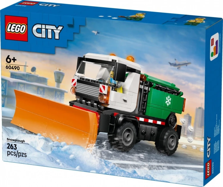 LEGO Klocki City 60490 Pług śnieżny