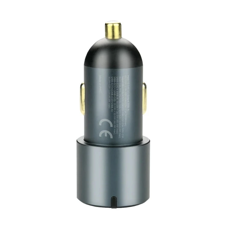 everActive Ładowarka samochodowa CC-40Q QC3.0 60W 1X USB 2X USB-C PD czarna