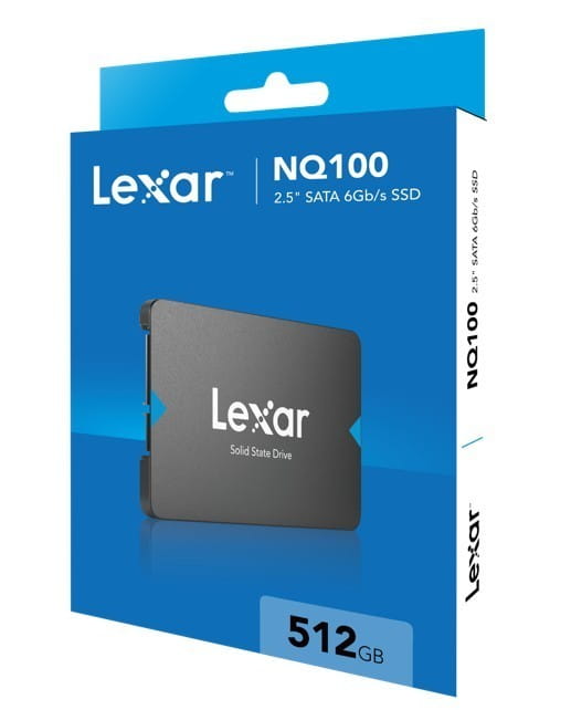 Lexar Dysk SSD NQ100 512GB SATA3 2.5' 560/480MB/s