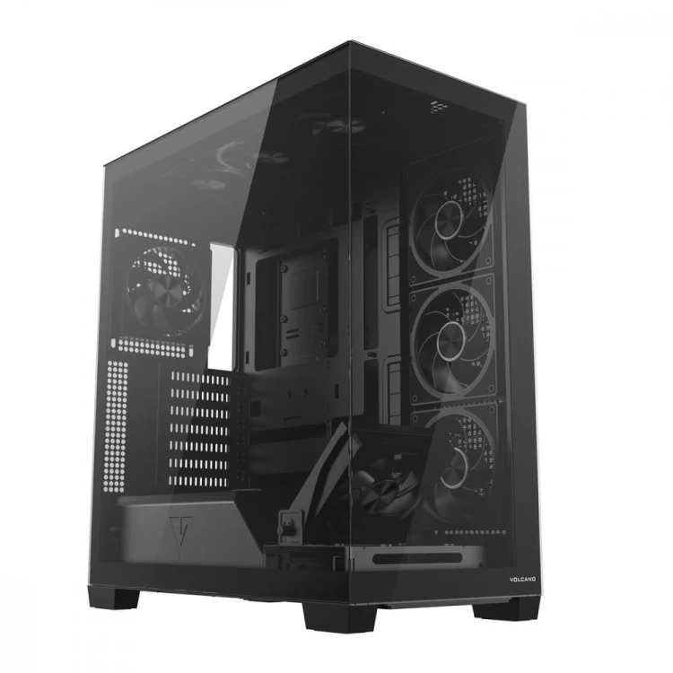 MODECOM Obudowa PC VOLCANO STELLAR PLUS ARGB MIDI 8F Czarna