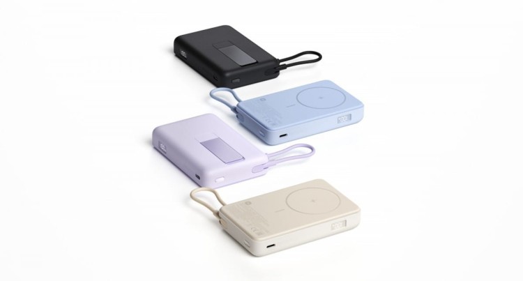 XIAOMI PowerBank Magnetic 10000 z podstawką niebieski