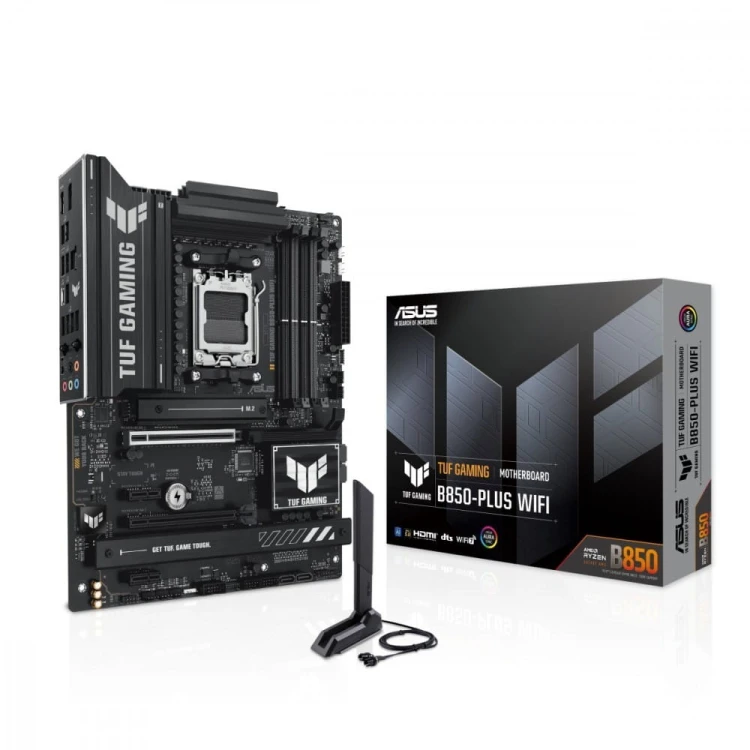 Asus Płyta główna TUF GAMING B850 PLUS WI FI AM5 4DDR5 DP/HDMI ATX