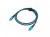 Lanberg Kabel USB-C M/M USB4 0,5m 240W 8K 60HZ czarno-niebieski