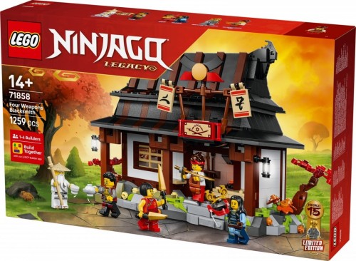 LEGO Klocki Ninjago 71858 Kuźnia Cztery Bronie - 15-lecie