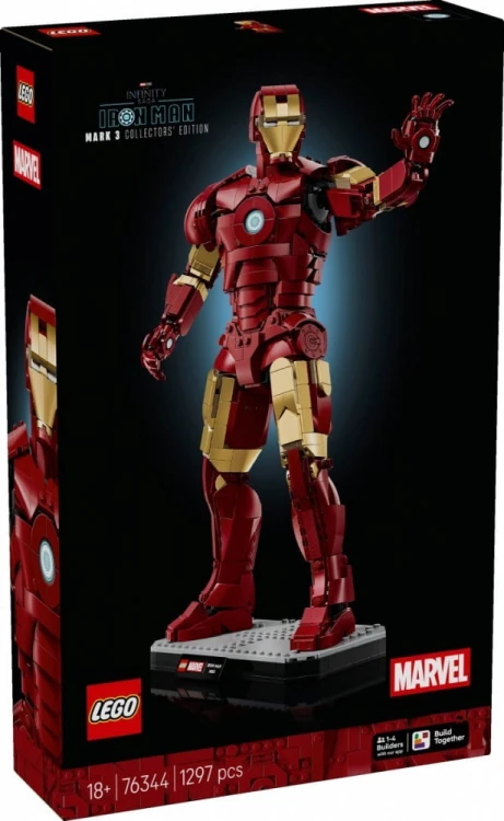 LEGO Klocki Super Heroes 76344 Iron Man Mark 3 - edycja kolekcjonerska