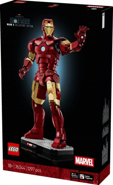 LEGO Klocki Super Heroes 76344 Iron Man Mark 3 - edycja kolekcjonerska