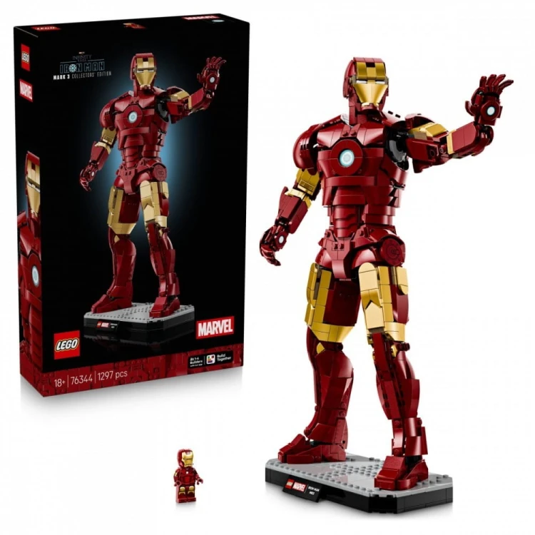 LEGO Klocki Super Heroes 76344 Iron Man Mark 3 - edycja kolekcjonerska
