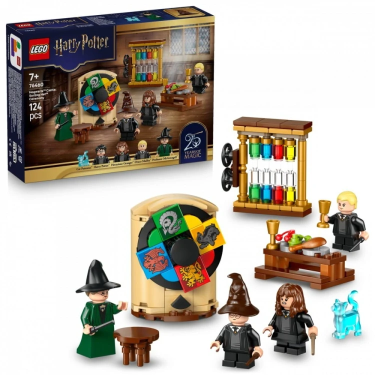 LEGO Klocki Harry Potter 76460 Zamek Hogwart: Ceremonia przydziału