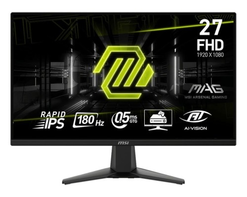 MSI Monitor 27 cali MAG 275F LED/FHD/Flat/180Hz/czarny