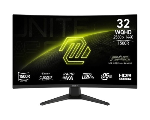 MSI Monitor MAG 321CUPDF 31.5 cala LED/WQHD/LED/Curved/180Hz/czarny