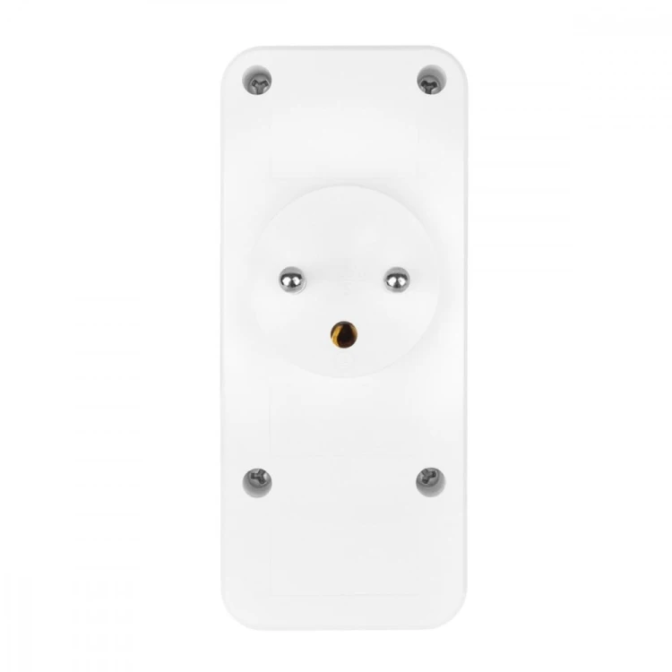 Maclean Rozdzielacz na 3 gniazda MCE248 F/W 2xUSB-A 2xUSB-C biały