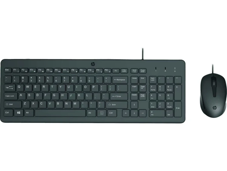 HyperX Zestaw klawiatura i mysz Classic 150 przewodowy czarny 240J7AA#ABB
