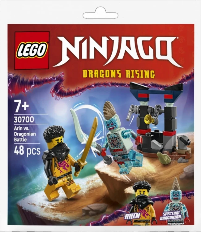 LEGO Klocki Ninjago 30700 Bitwa Arina z Dragonem
