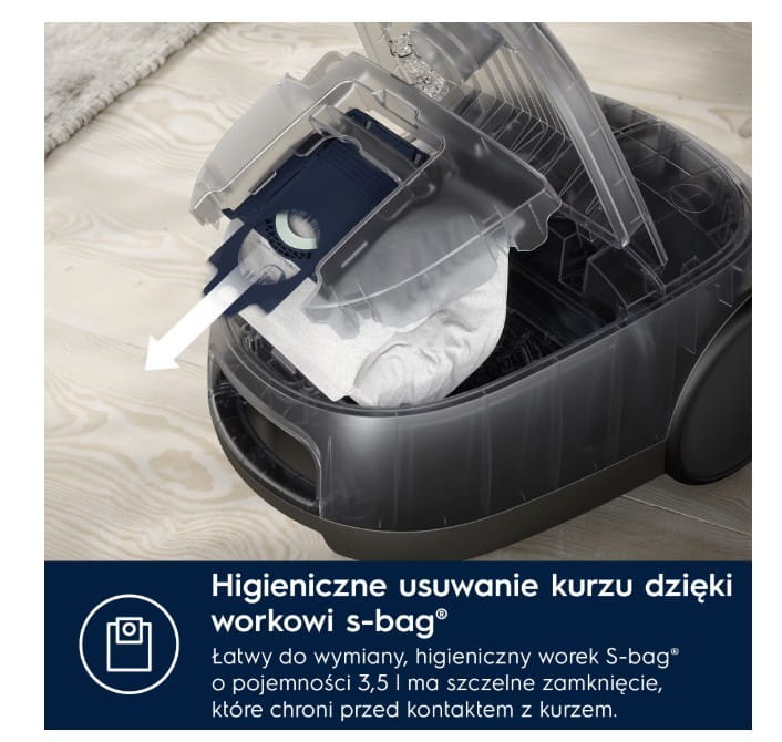 Electrolux Odkurzacz workowy linia 600      EB61C2DBP