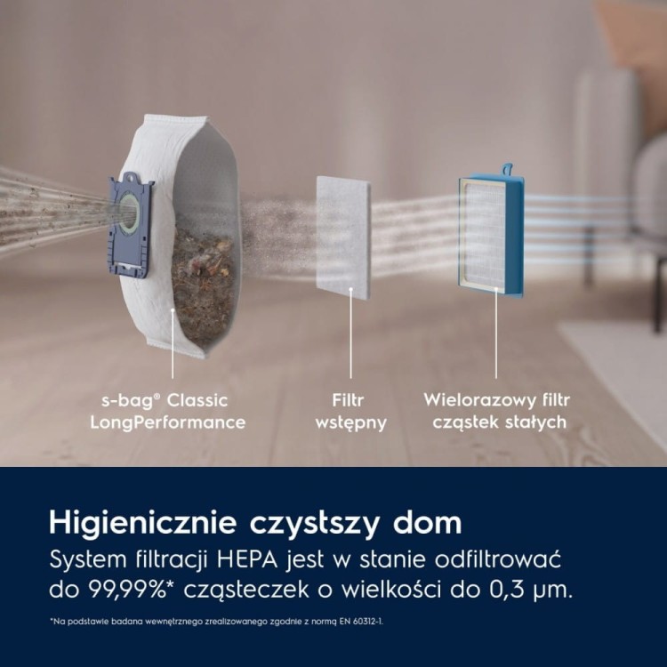 Electrolux Odkurzacz workowy linia 600 EB61C4DB