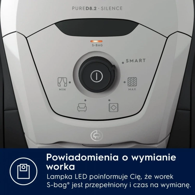 Electrolux Odkurzacz workowy Pure D8 PD82-4MG SILENCE