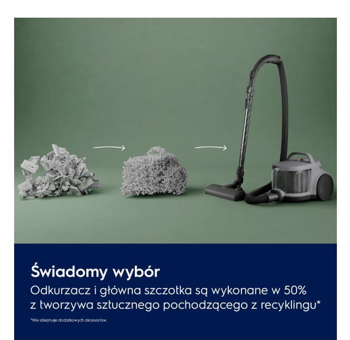 Electrolux Odkurzacz bezworkowy linia 500       EL51A2UG