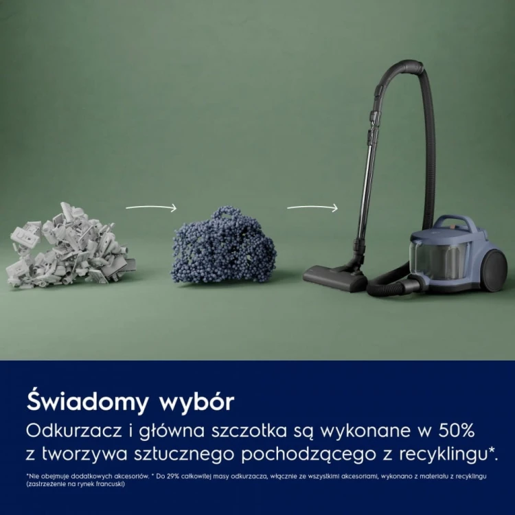 Electrolux Odkurzacz bezworkowy linia 500 EL51C1LDB