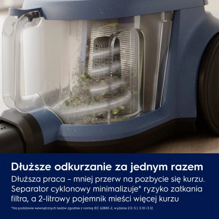 Electrolux Odkurzacz bezworkowy linia 500 EL51C1LDB