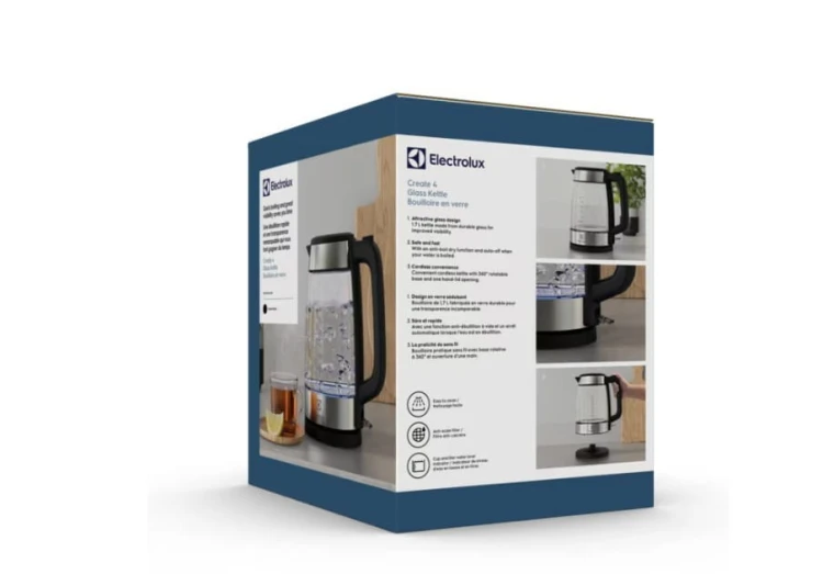 Electrolux Czajnik bezprzewodowy Create 4       E4GK1-4GB