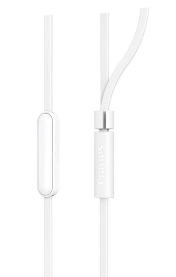 Philips Słuchawki TAE1105WT Białe TAE1105WT/00
